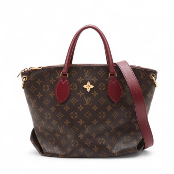 Louis Vuitton Monogram Flower Zipped Tote Bag MM - Picture 1 of 15